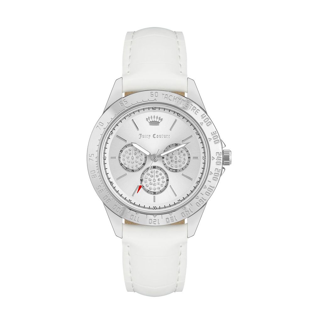 White Plastic Dress Watch