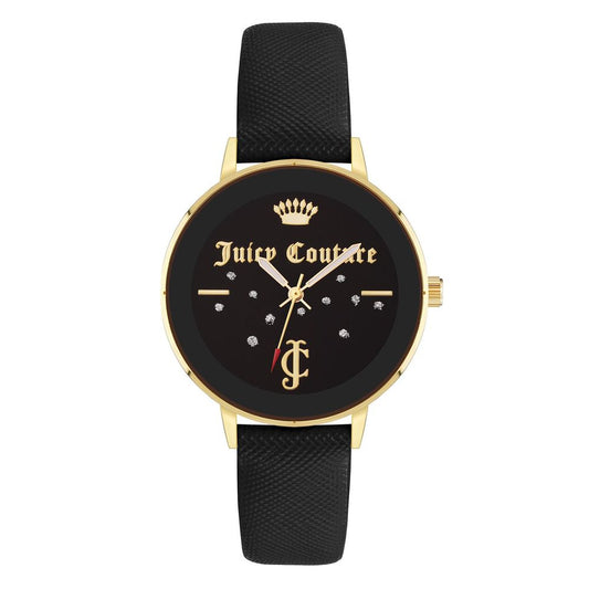 Black Plastic Dress Watch