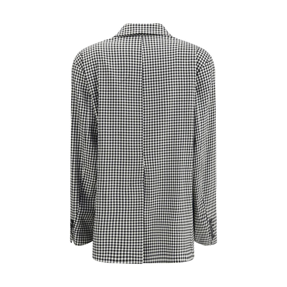 Multicolor Fleece Wool Blazer