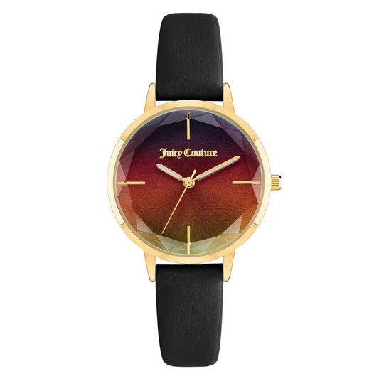 Black Plastic Dress Watch