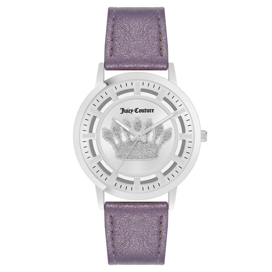 Purple Plastic Dress Watch