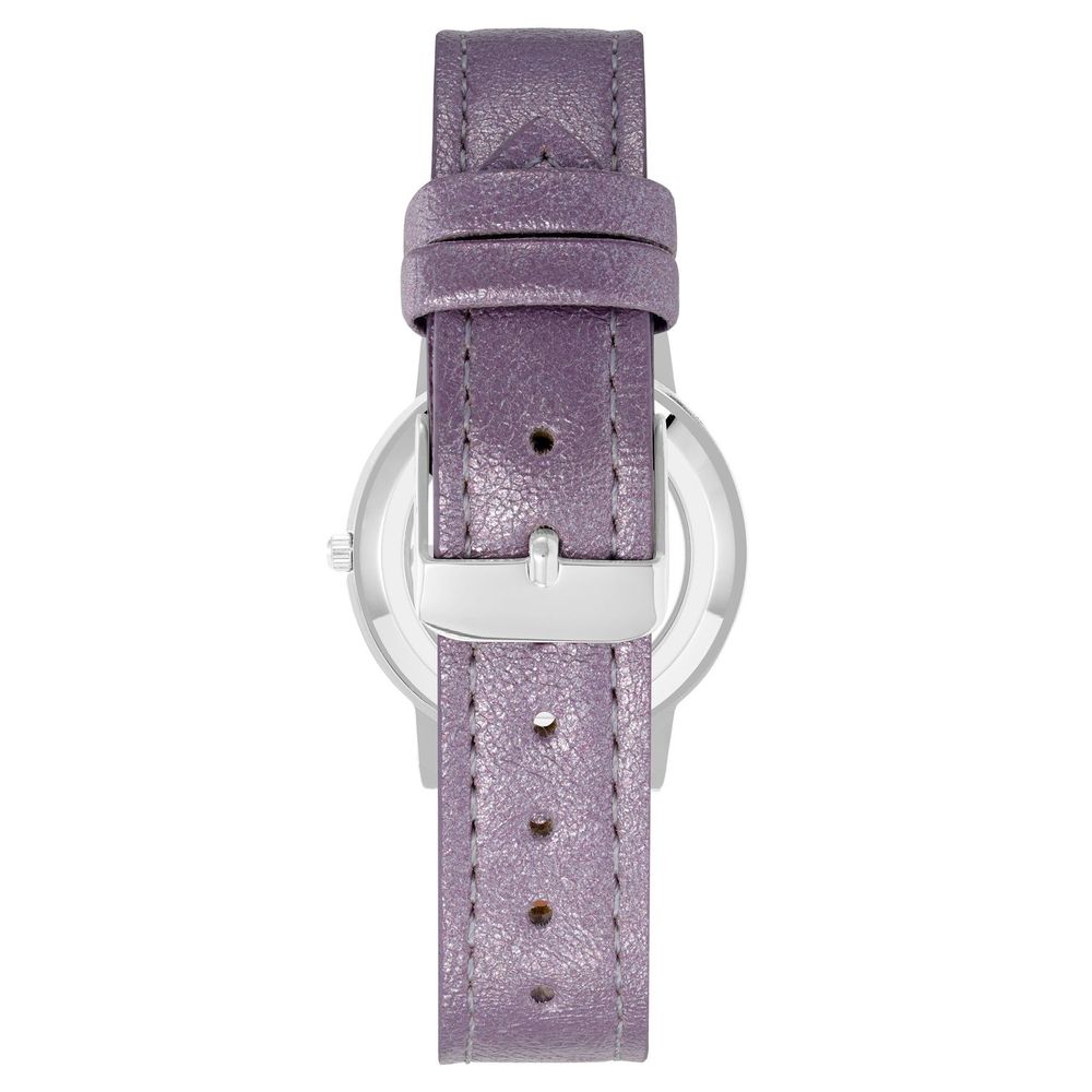 Purple Plastic Dress Watch