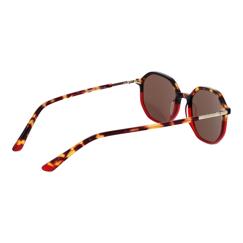 Brown Plastic Sunglasses
