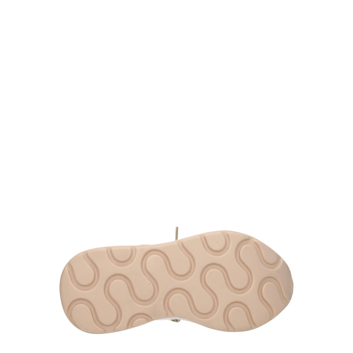 Beige Leather Chunky Sneakers