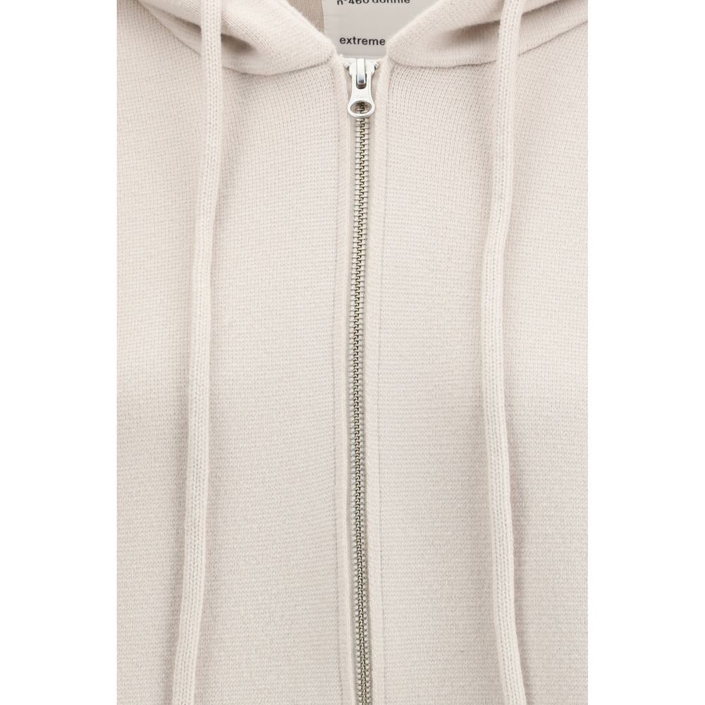 White Cashmere Hoodie