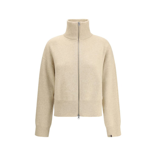 Beige Cashmere Bomber