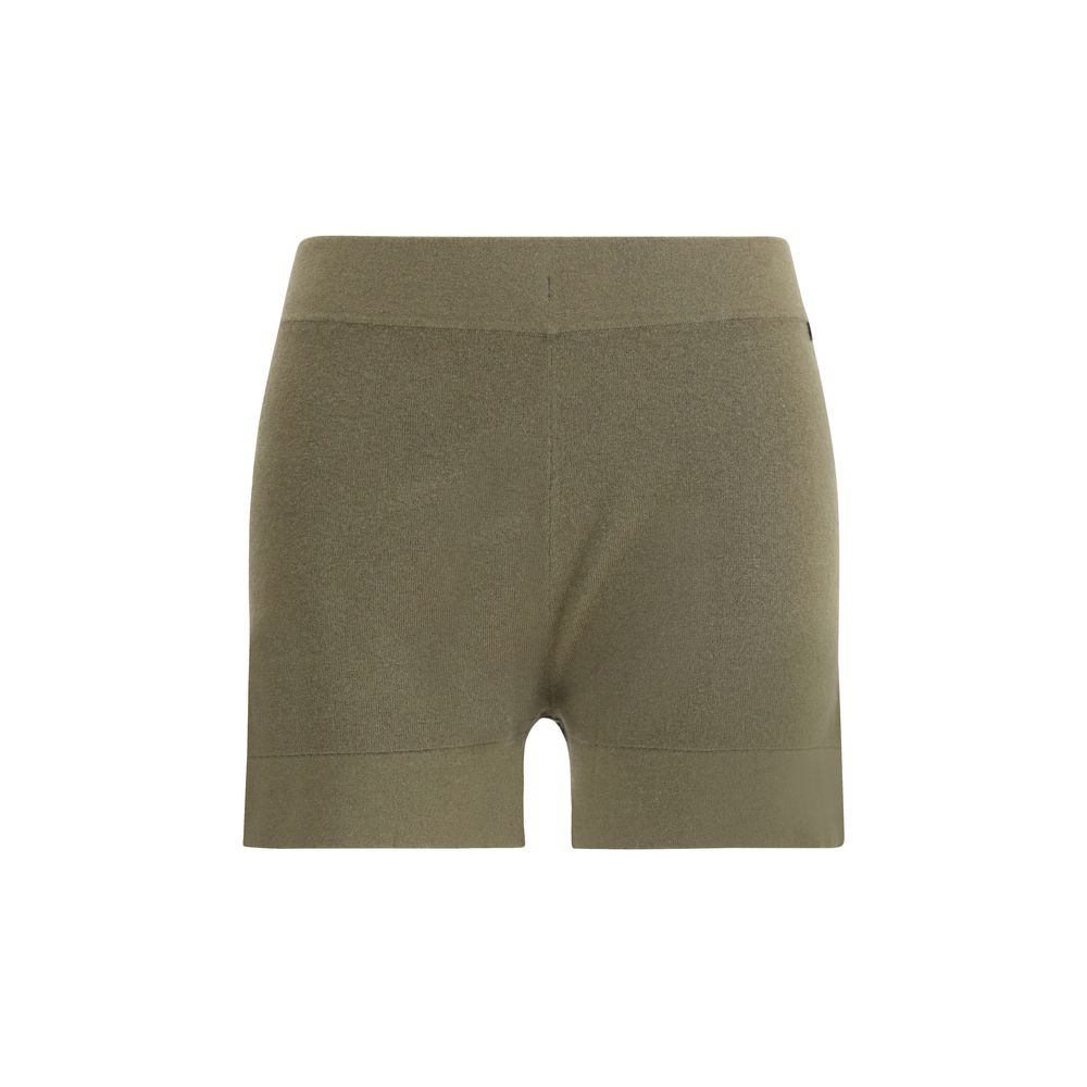 Bicolor Cotton Shorts