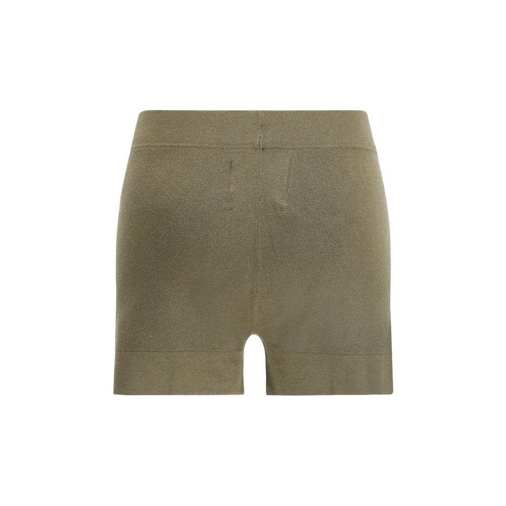 Bicolor Cotton Shorts