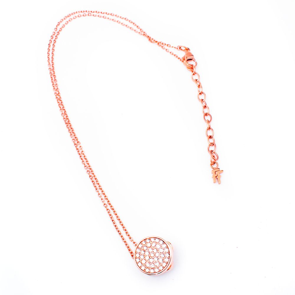 Pink Metal Necklace