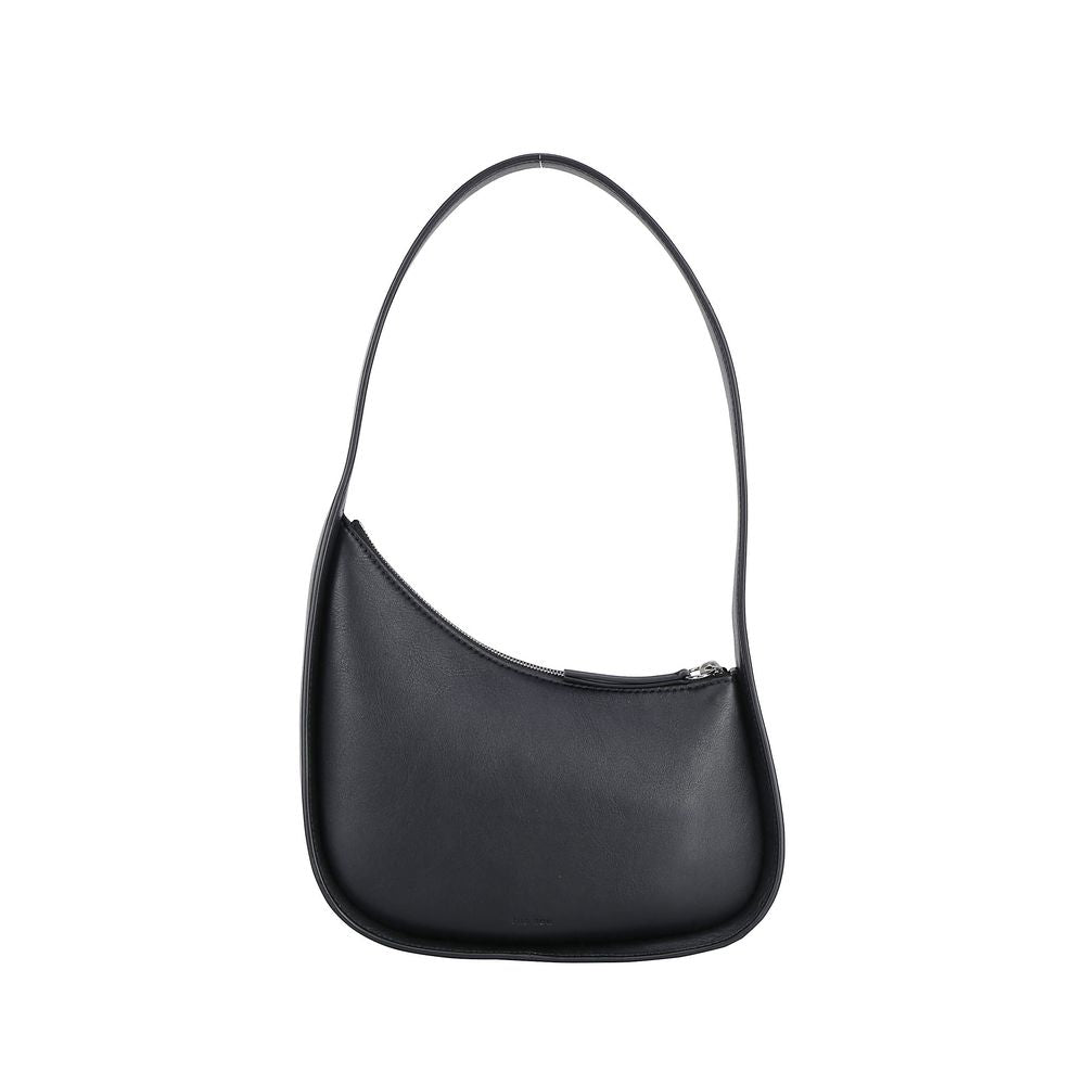 Black Calf Leather Bos Taurus Shoulder Bag