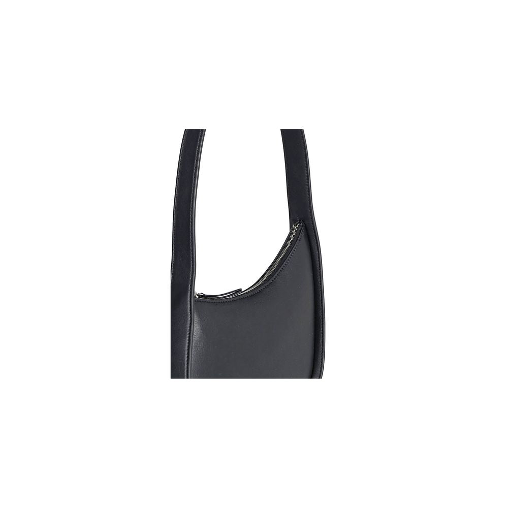 Black Calf Leather Bos Taurus Shoulder Bag