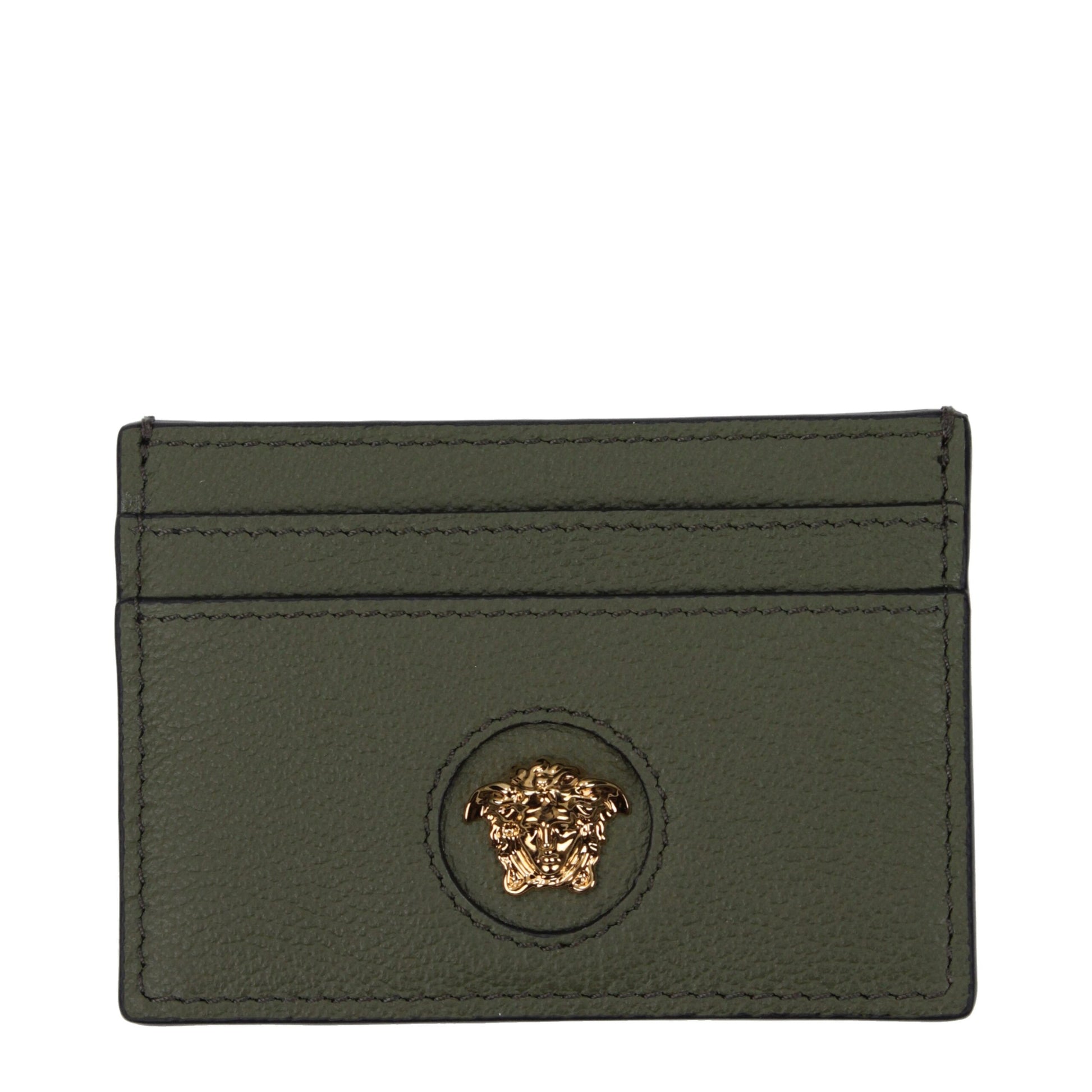 Green Leather Cardholder