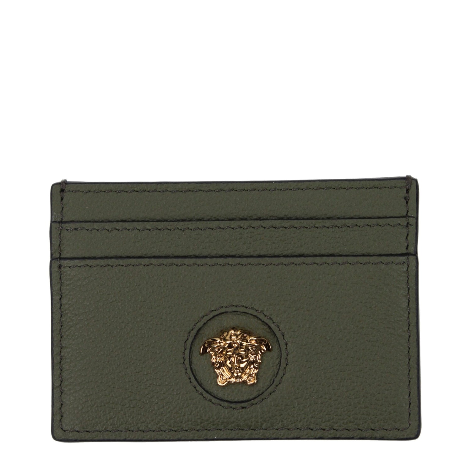 Green Leather Cardholder