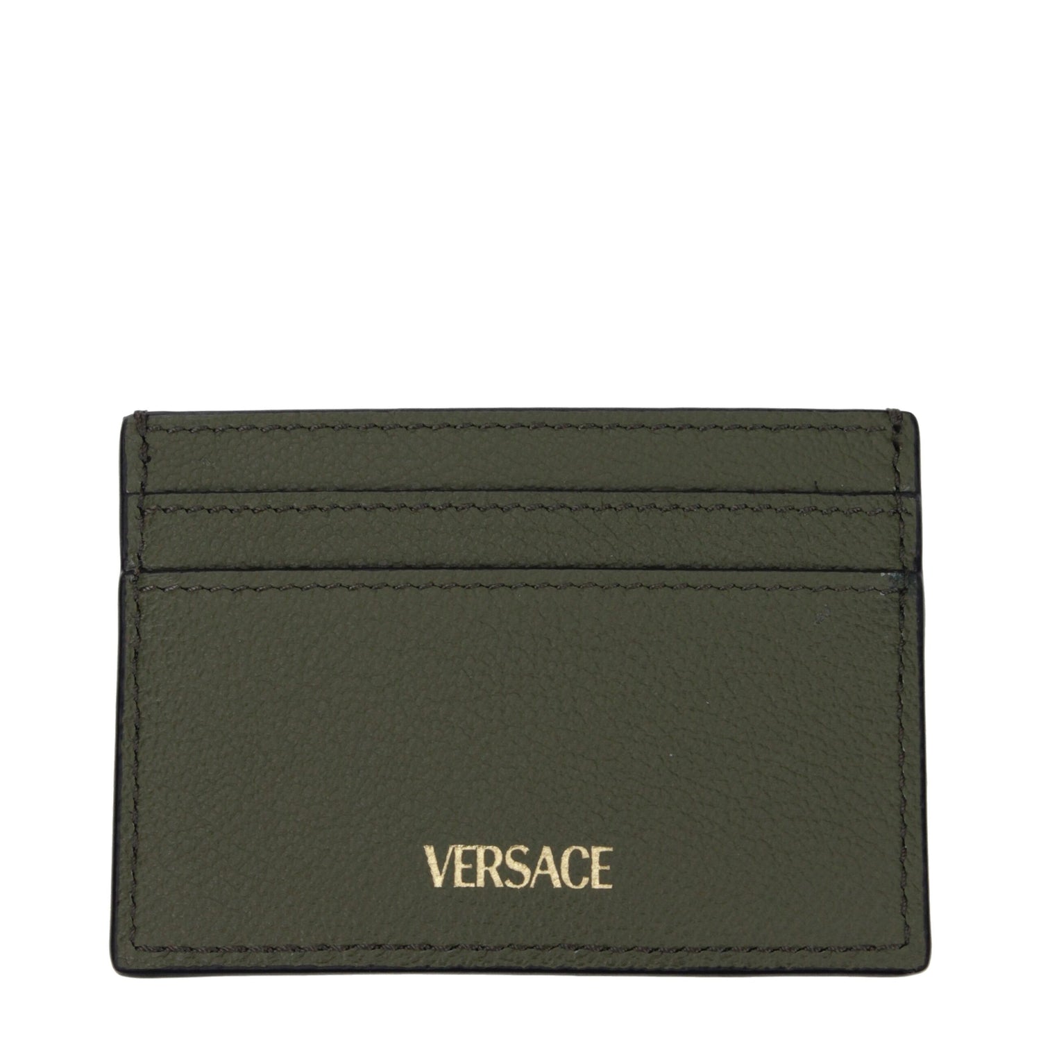 Green Leather Cardholder