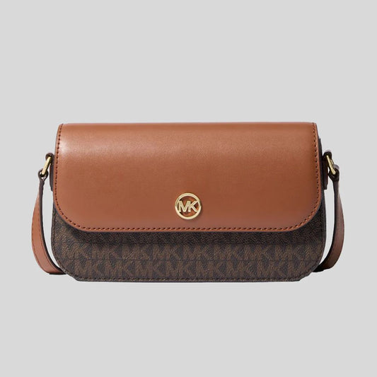 Brown Leather Crossbody Bag