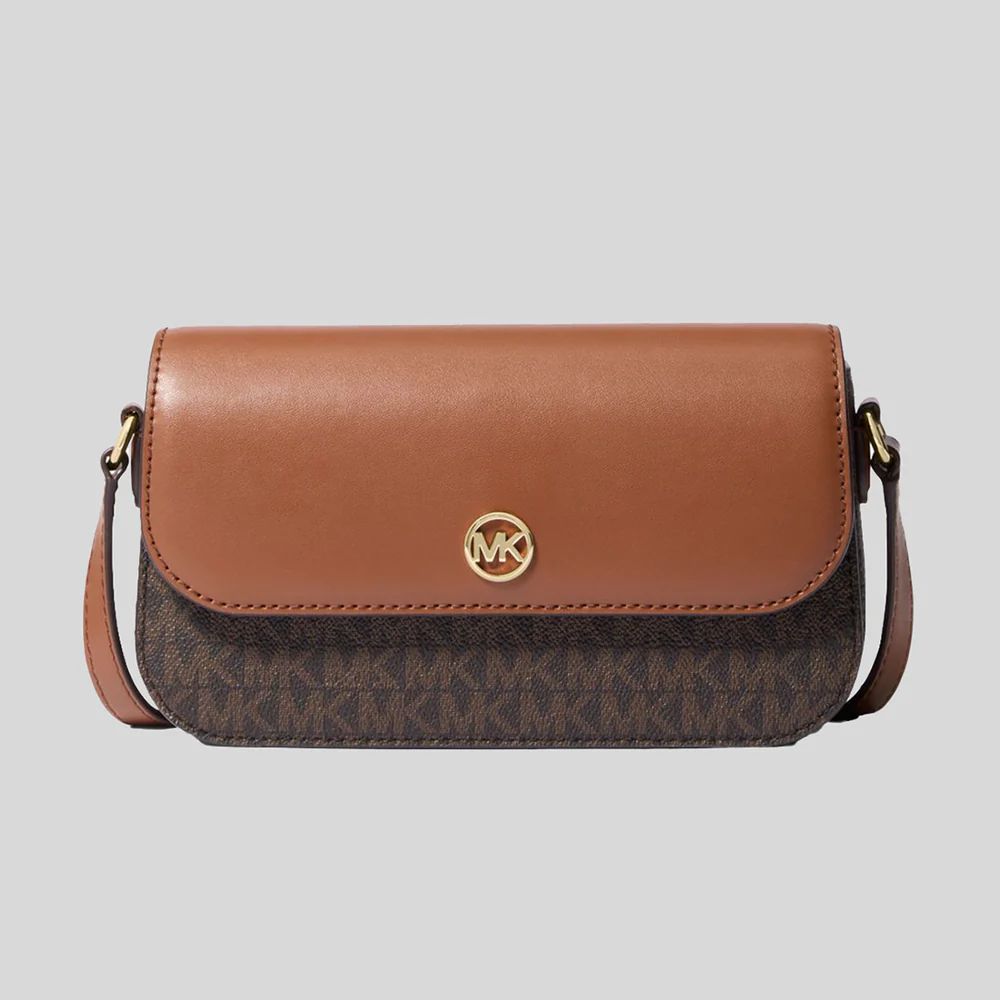 Brown Leather Crossbody Bag