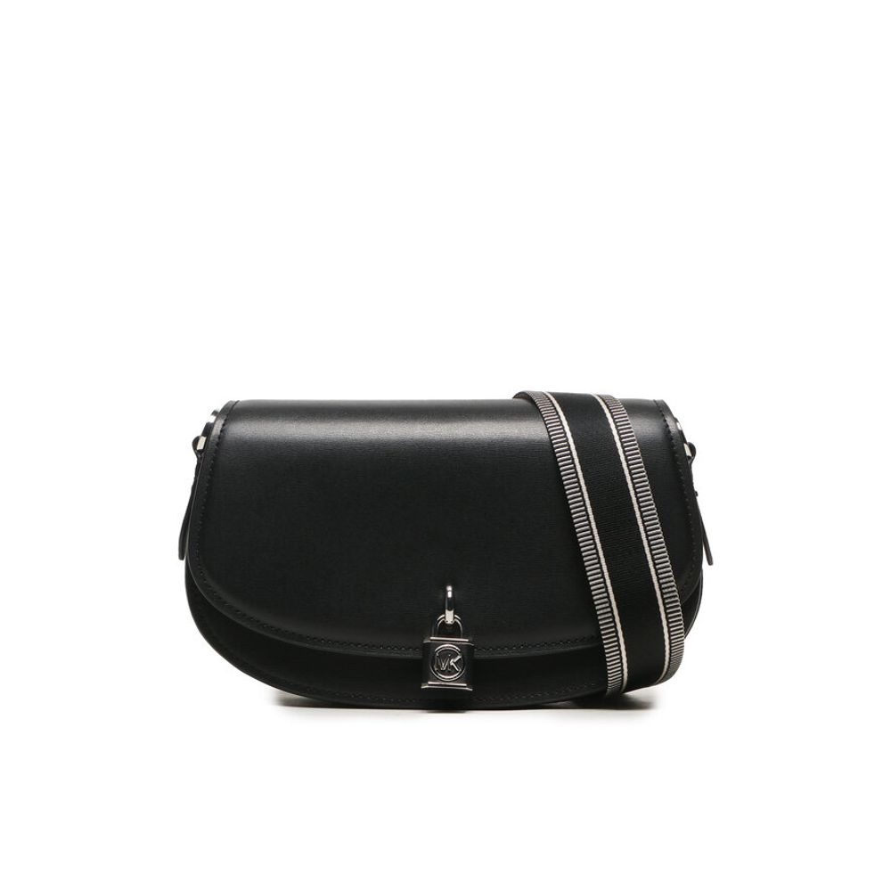 Black Leather Shoulder Bag
