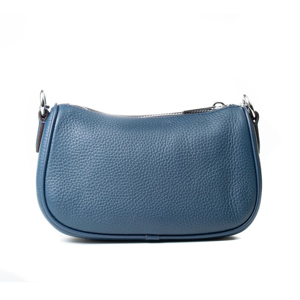 Blue Fur Shoulder Bag