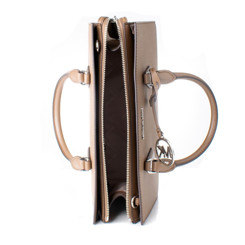 Brown Canvas Handbag