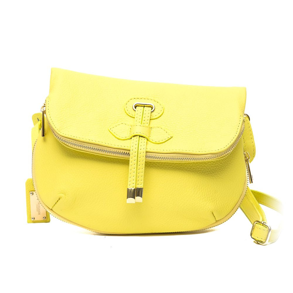 Bicolor Leather Handbag