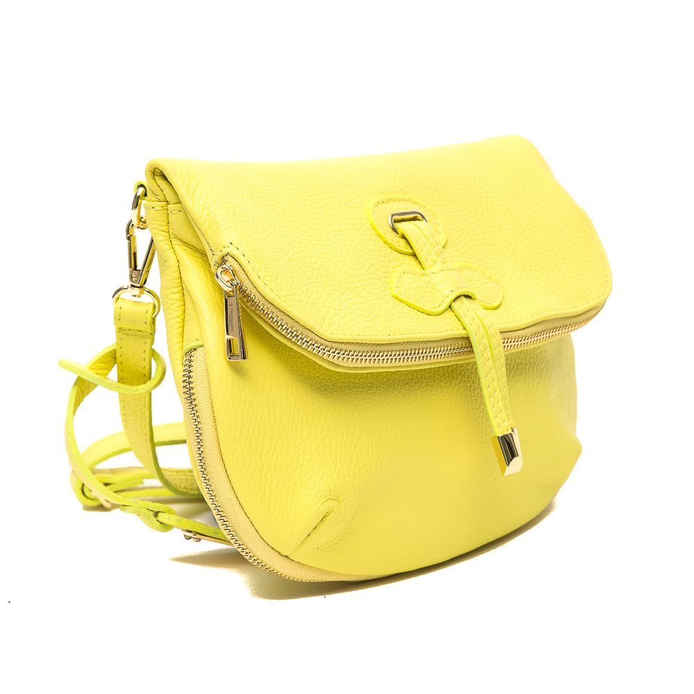 Bicolor Leather Handbag