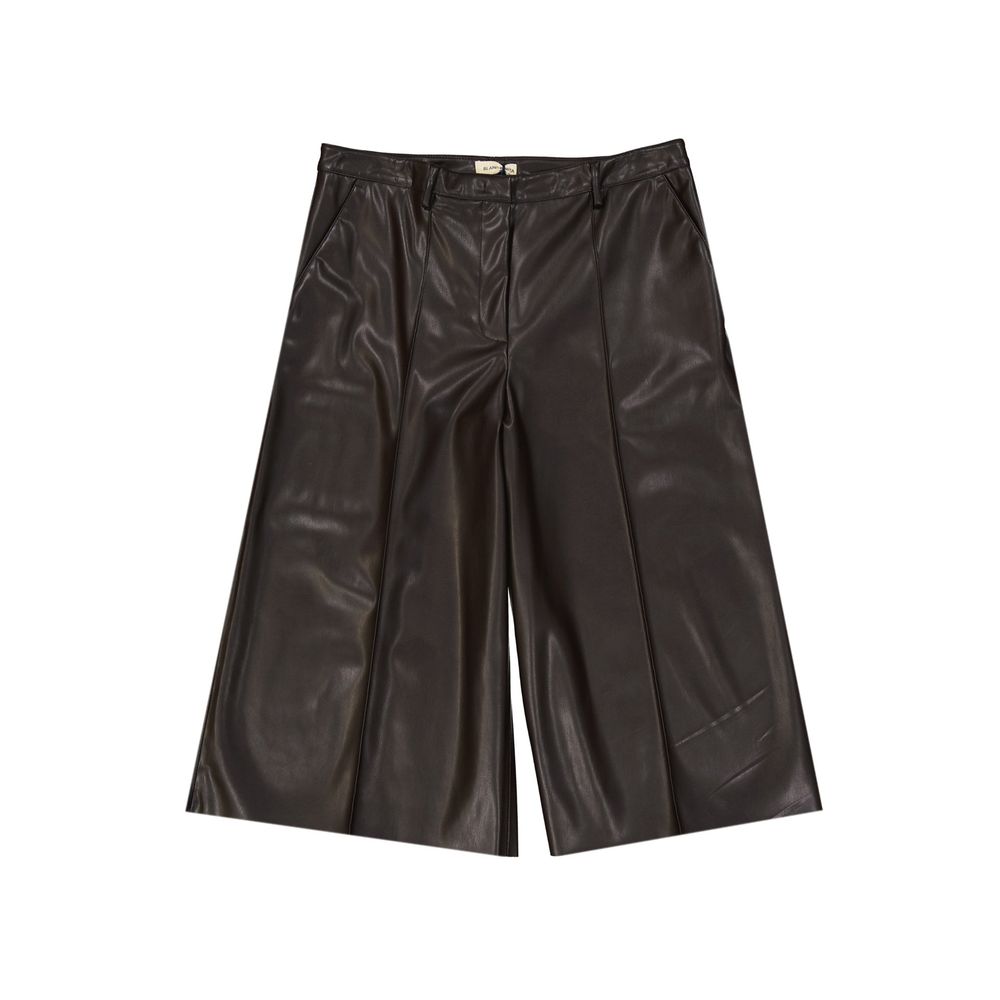 Brown Polyethylene Bermuda Shorts