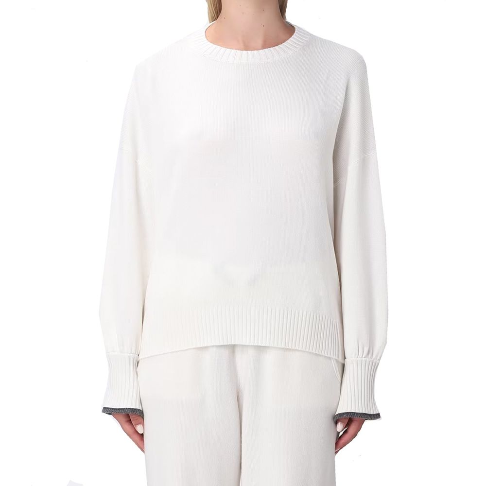White Cashmere Cashmere Sweater