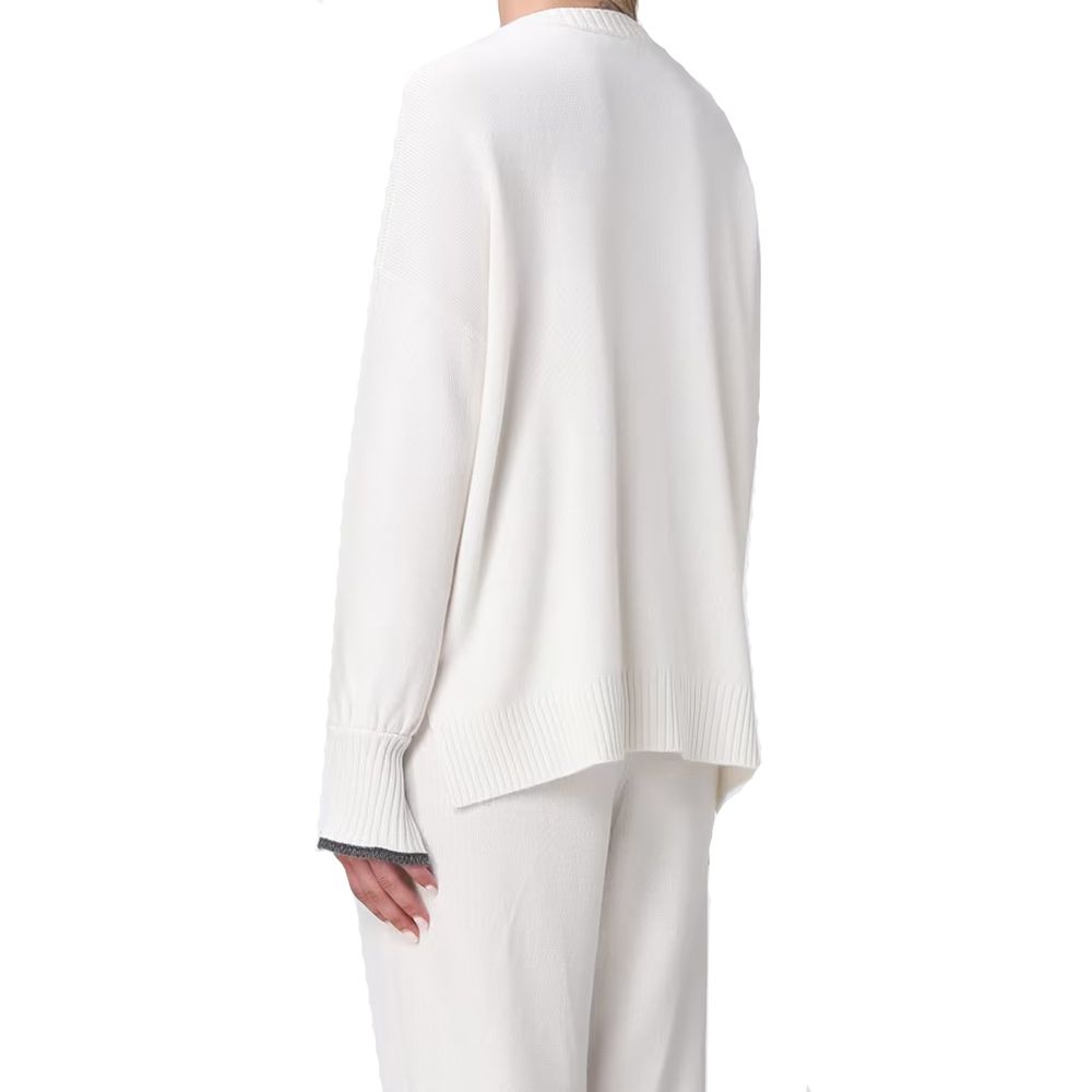 White Cashmere Cashmere Sweater