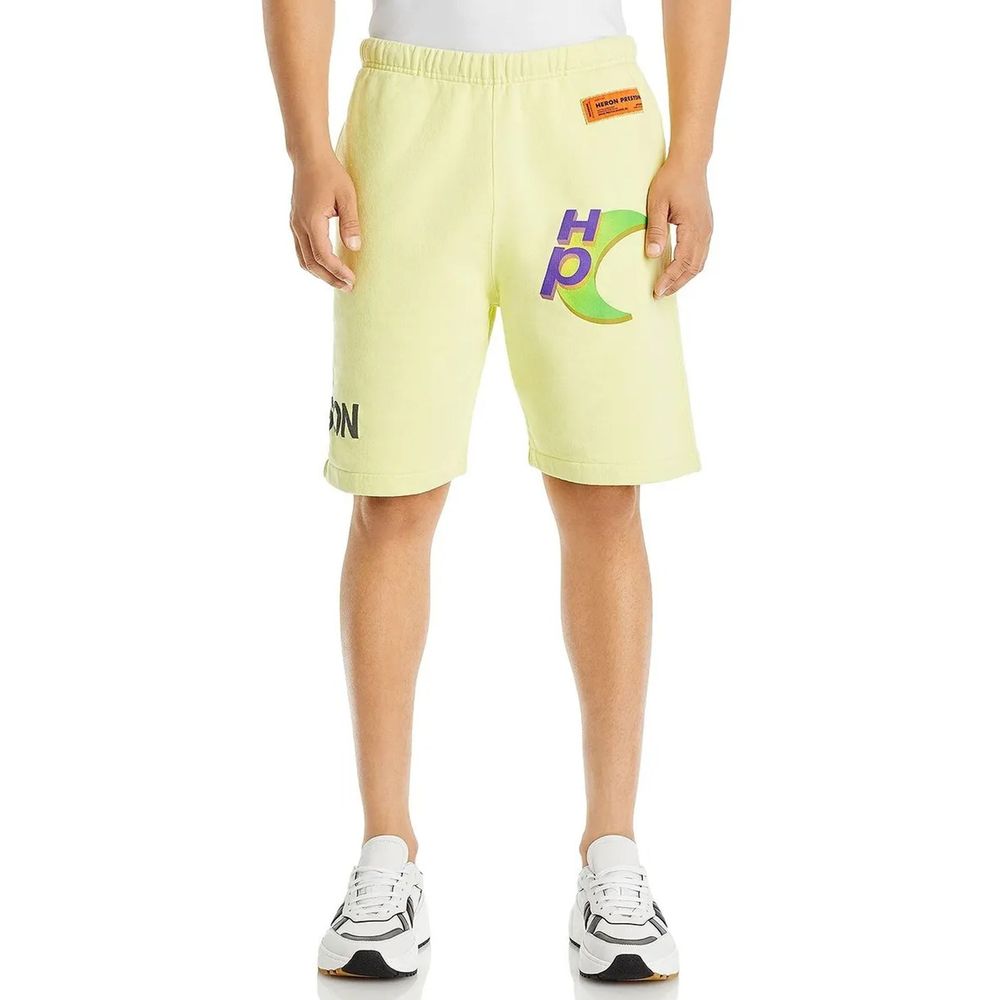 Bicolor Cotton Shorts