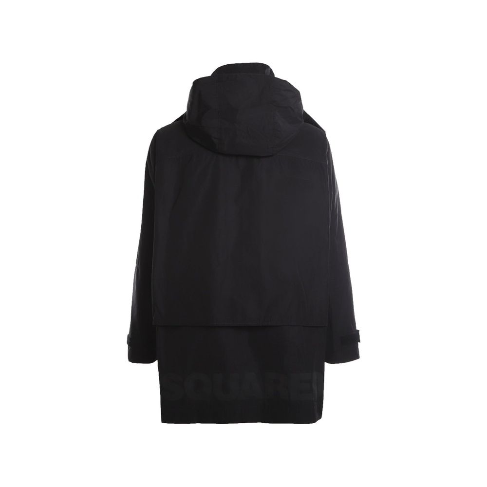 Black Nylon Shell Jacket