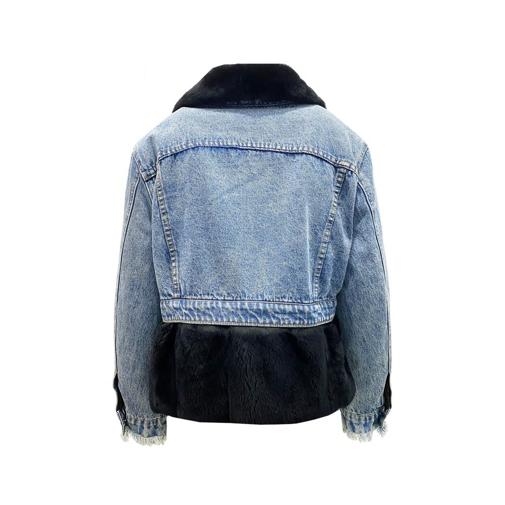Blue Cotton Denim Jacket