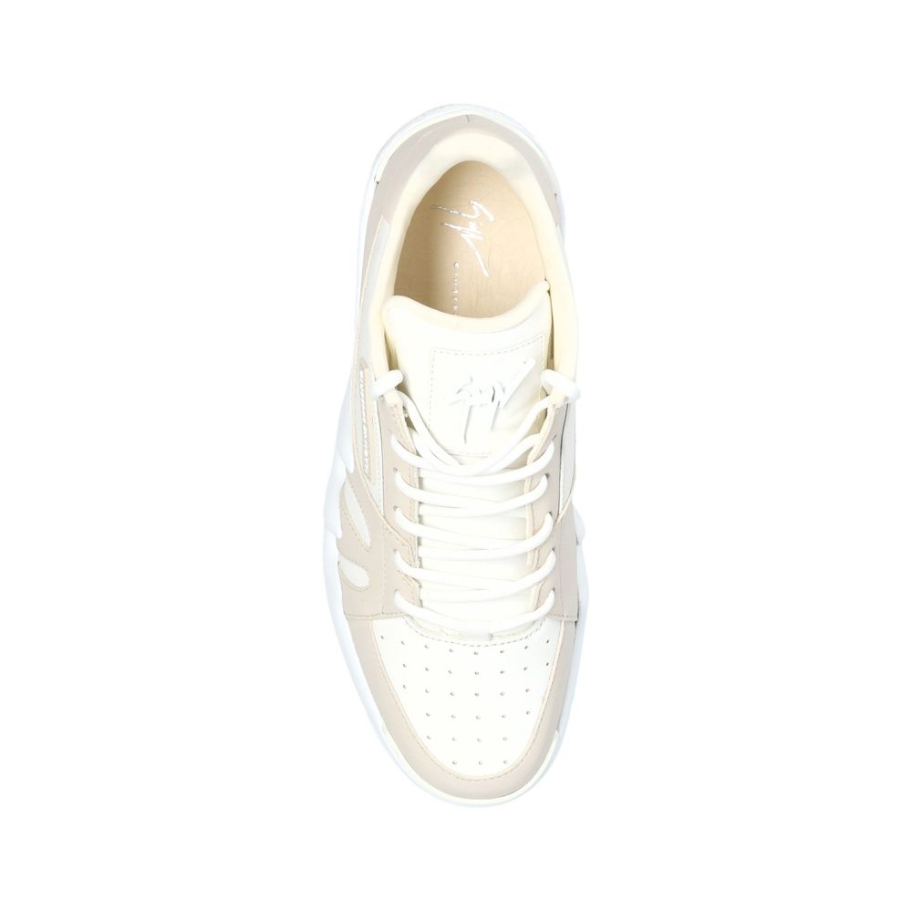 White Calfskin Sneakers