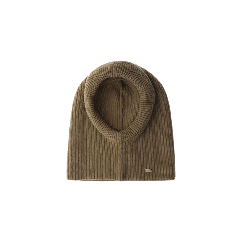 Brown Wool Beanie