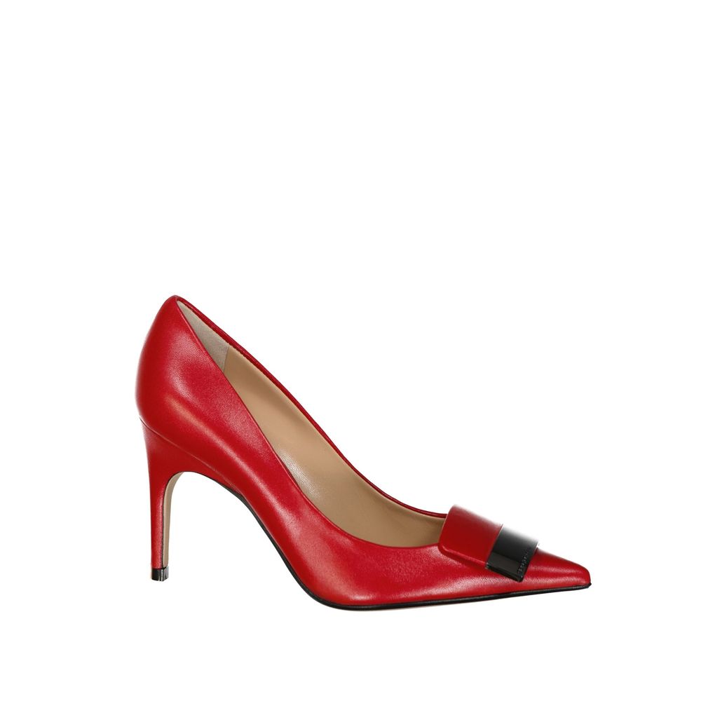 Multicolor Calfskin High Heel Pumps