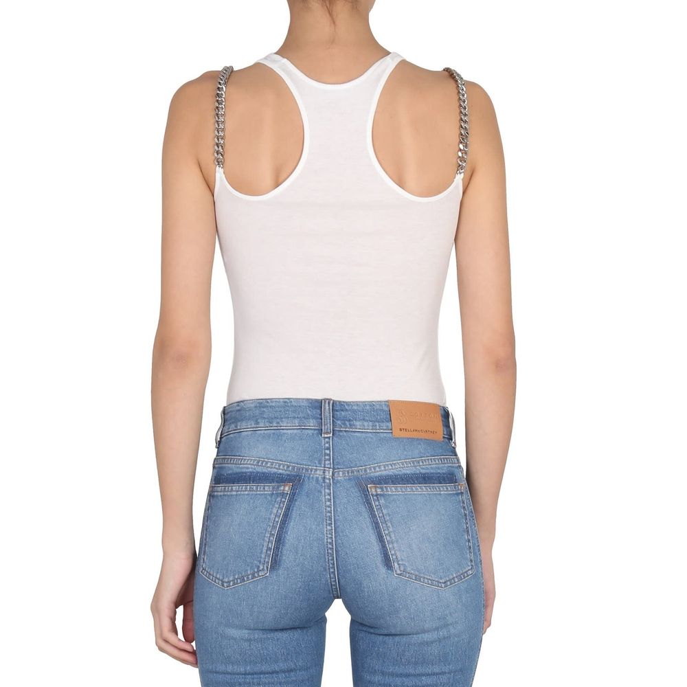 White Cotton Tank Tops