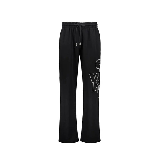 Black Cotton Joggers (Workout Pants)