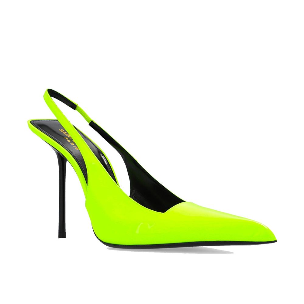 Bicolor Calfskin Platform Pumps