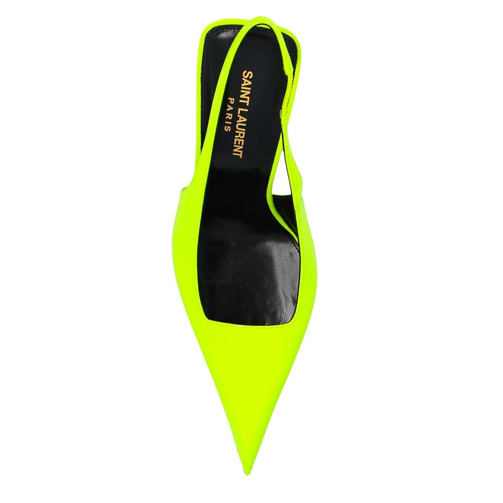 Bicolor Calfskin Platform Pumps