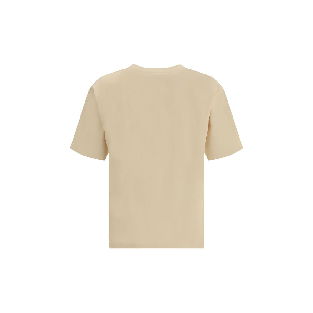 Cream Cotton T-Shirt