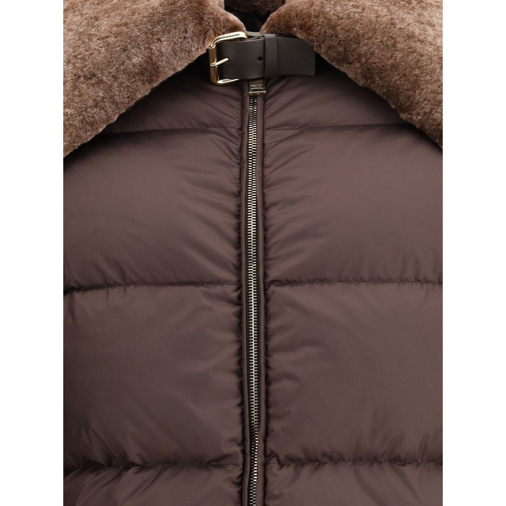 Brown Polyester Clothing