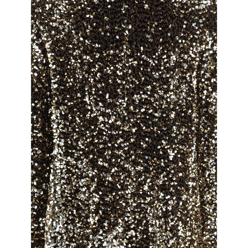 Gold Polyester Clothing