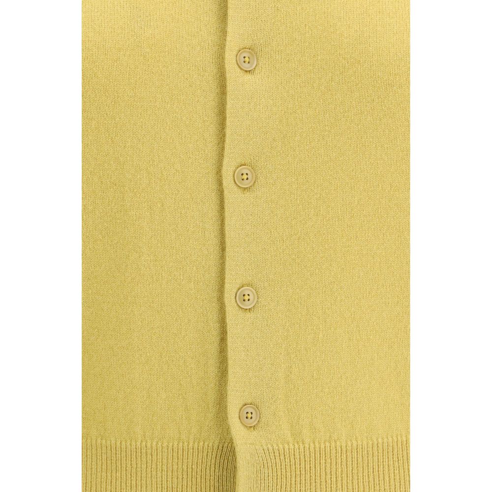 Bicolor Cashmere Cardigan