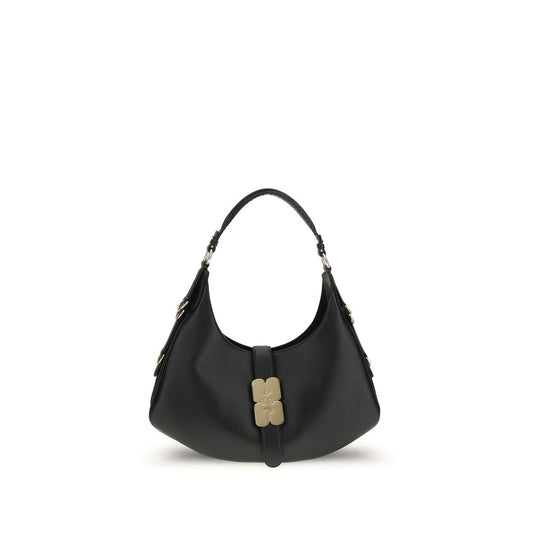 Black Calf Leather Bos Taurus Shoulder Bag