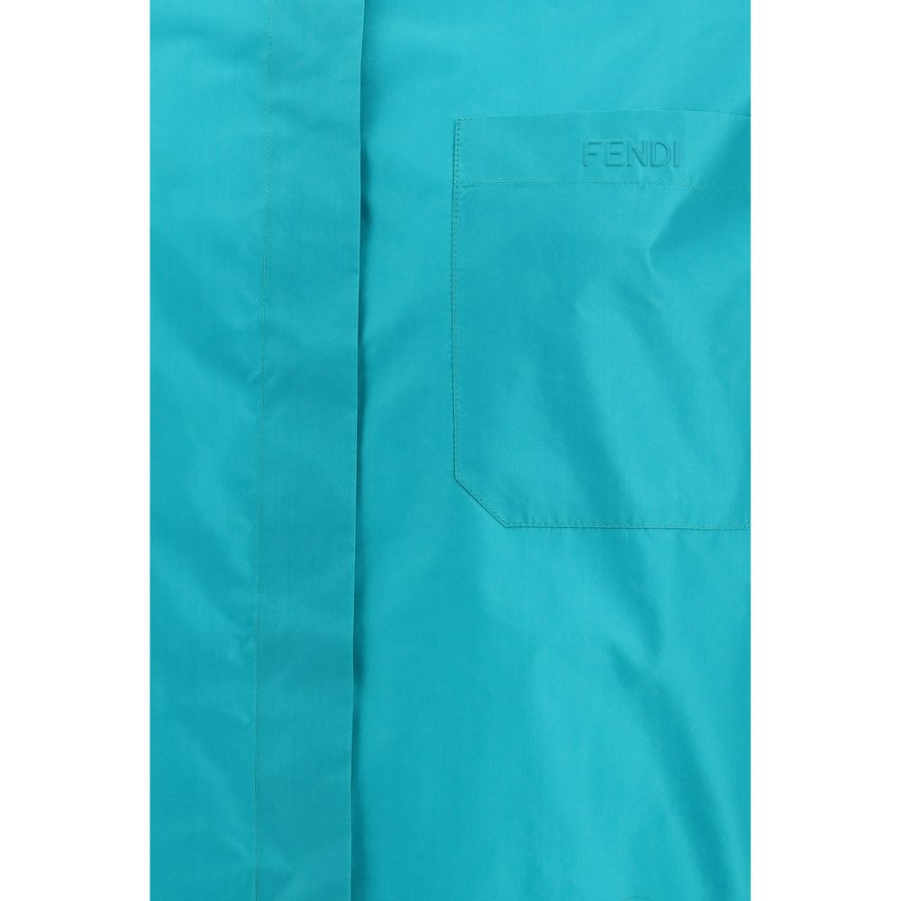 Light Blue Silk Dress Shirt