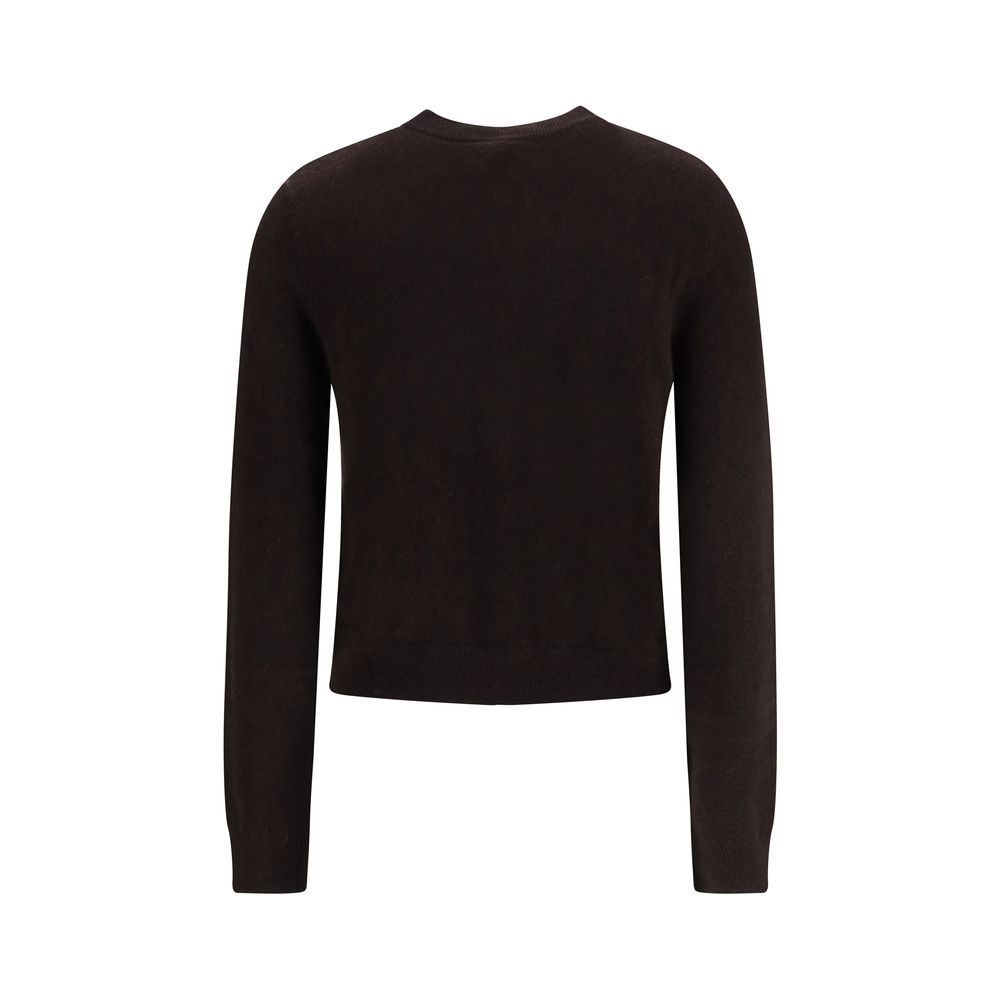 Brown Cashmere Sweatshirt