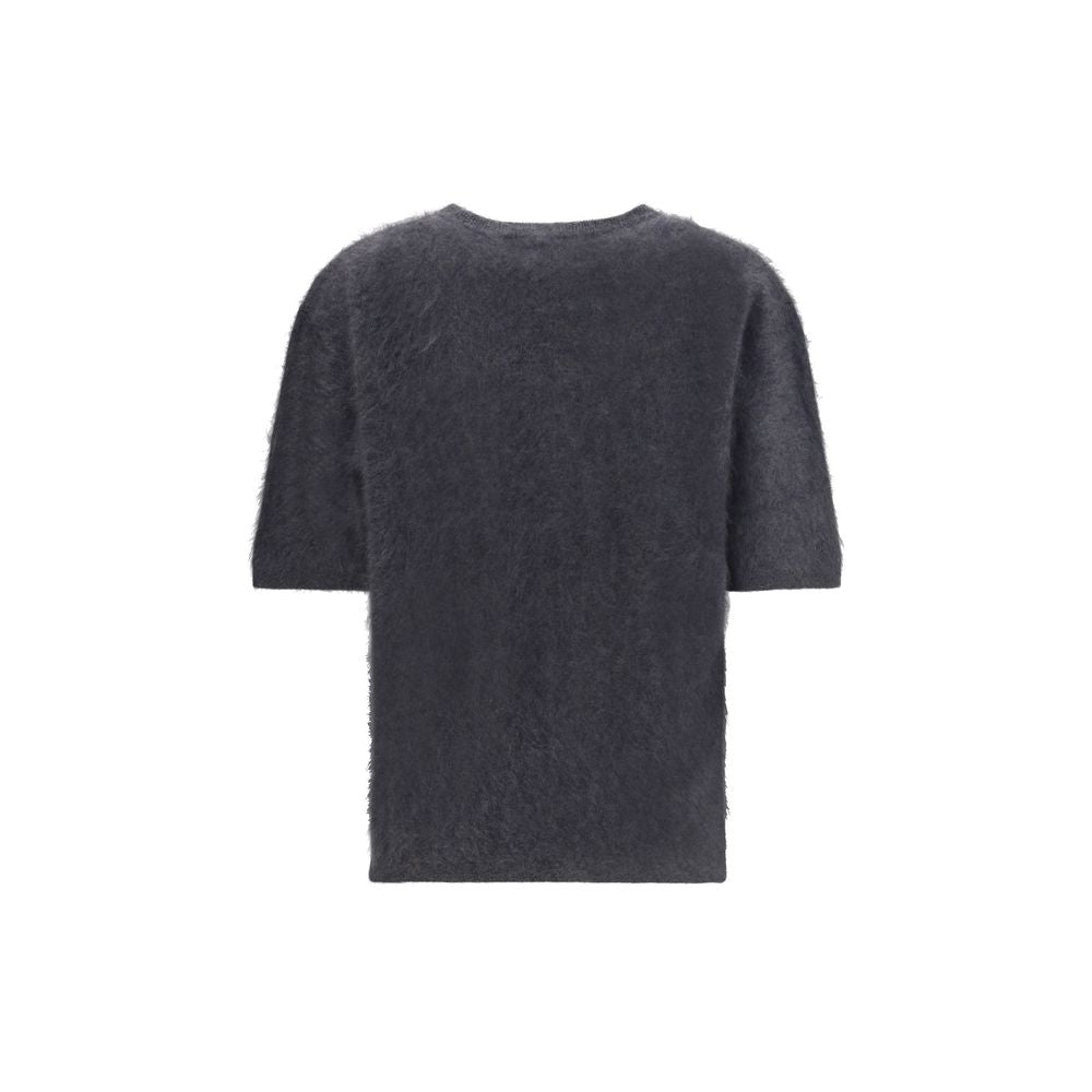 Gray Cashmere Sweatshirt