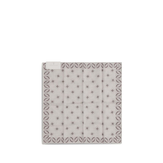 Beige Silk Pocket Square