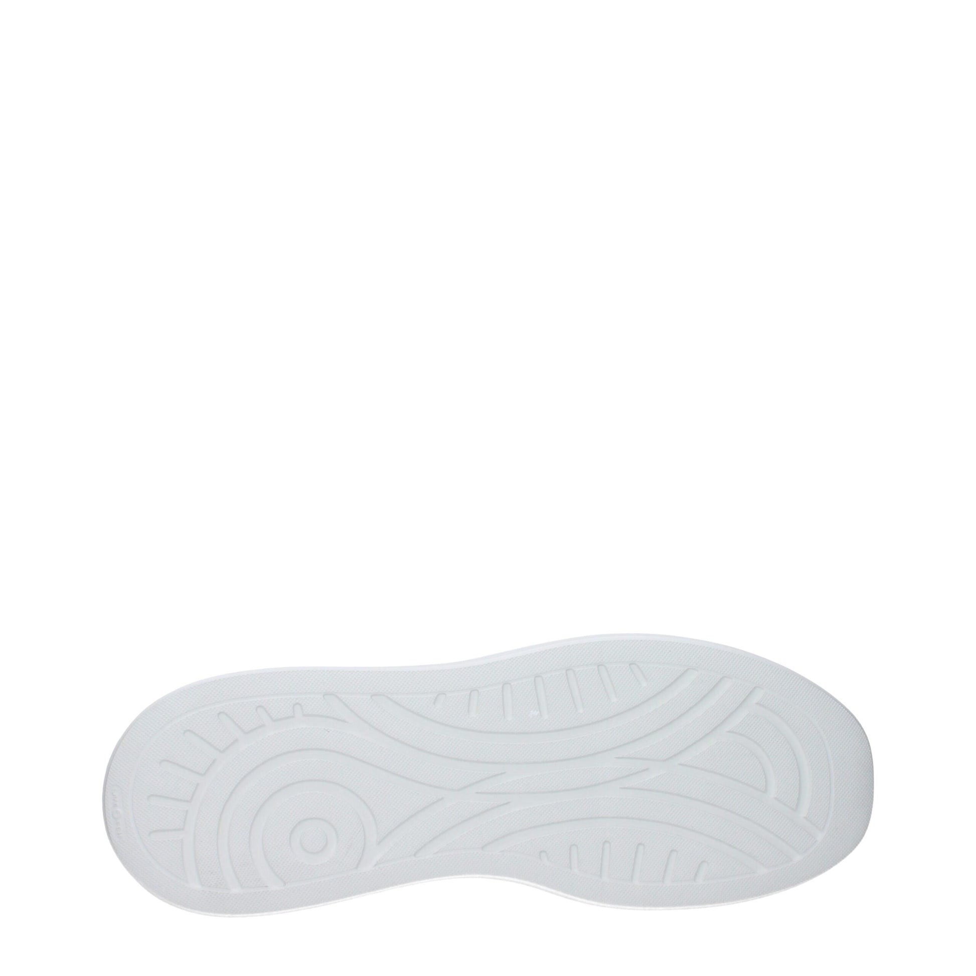 White Leather Low Top Sneakers