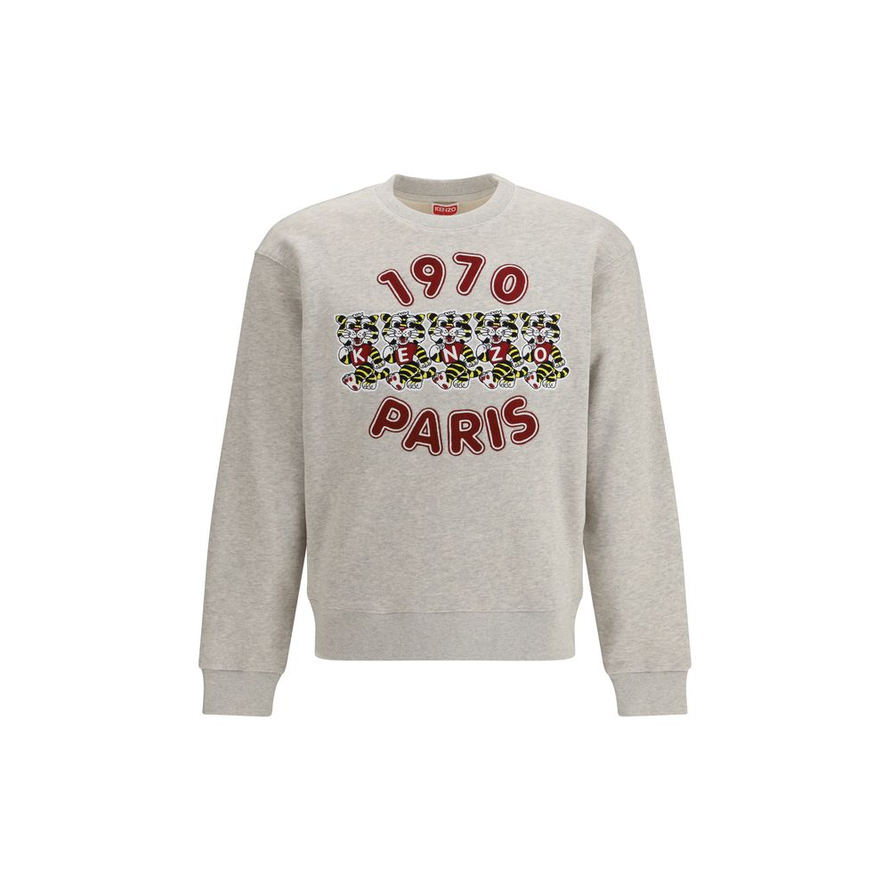 Gray Cotton Sweatshirt