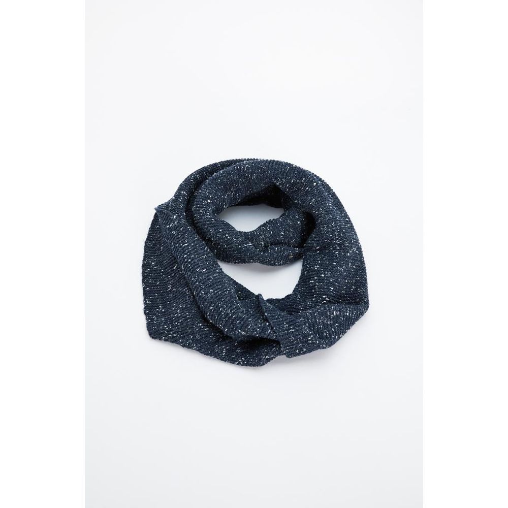 Blue Marabou Scarf